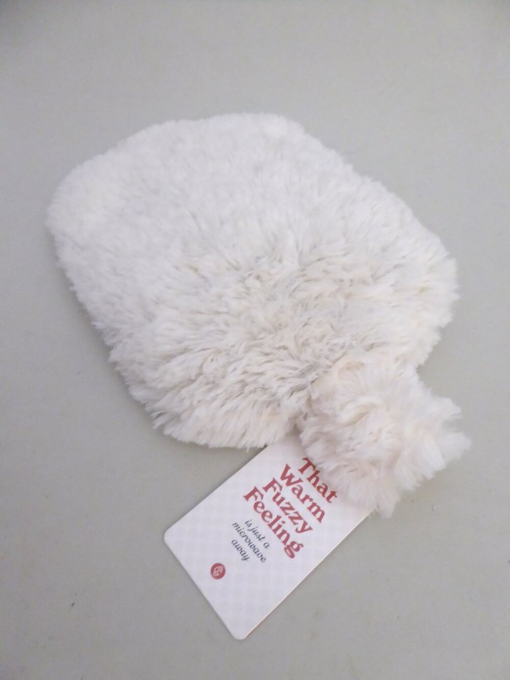 NEW WARMIES PLUSH WEIGHTED MICROWAVABLE HEATING PAD WATER LAVENDER BOTTLE SHAPE